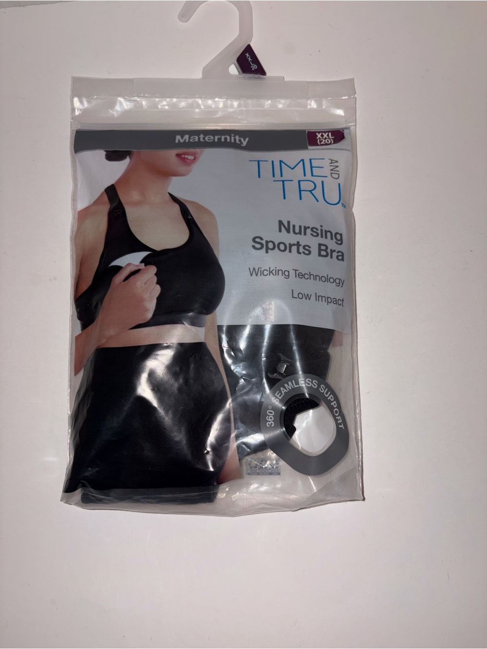 Time and Tru Nursing Sports Bra Size XXL